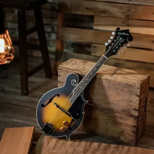 Bandolim Washburn Americana M3ek F-style Com Captador (Usado)