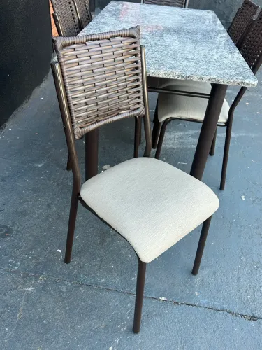 Conjunto de mesa 6 cadeiras NOVO ENTREGAMOS
