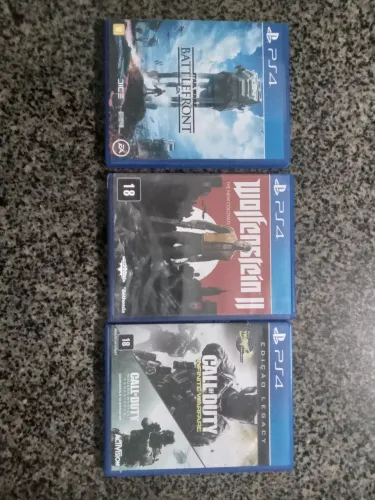 Star Wars, COD IW e Wolfenstein 2 PS4