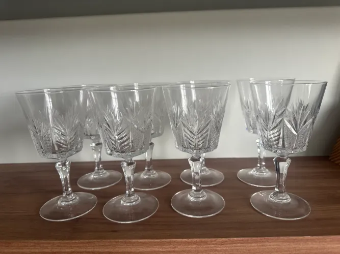 Taças de cristal