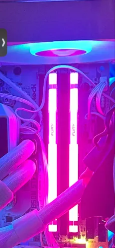 Memória ram DDR5 32GB Kingston Fury Beast white 5600mhz