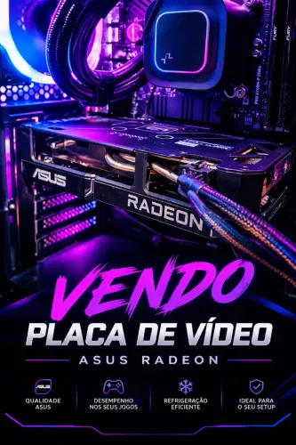 RX 9060 XT 16GB ASUS DUAL C/ NFe