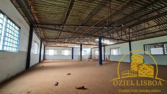 Lote 1141m2 c/ 43m de frente p/via estrutural c/Galpão 900m de área construída rua 3 Vice