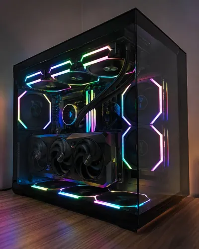 PC Gamer Ryzen 7 9800X3D + RTX 5070 Ti 16GB + 32GB DDR5