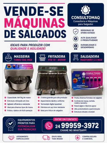 Modeladora de salgados