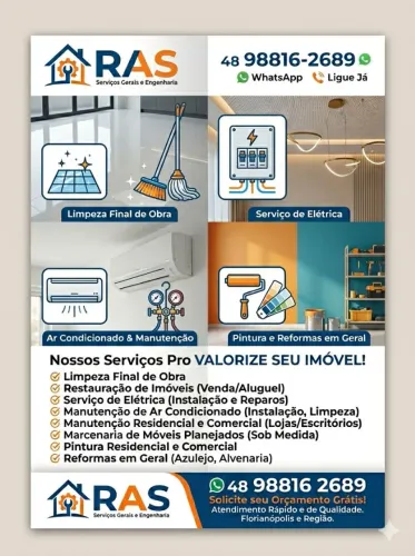 Serviços gerais e Engenharia / Projetos 