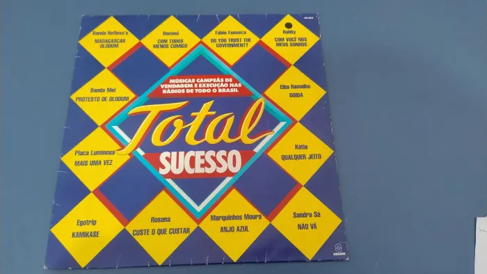 Disco Vinil Sucesso Total  1988