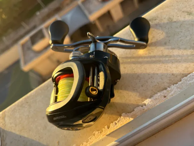 Carretilha Pesca Marine Sports Brisa BG Super Esquerda