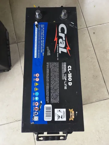 Bateria Cral 180 AH Seminovas