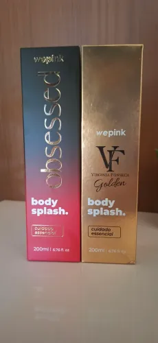 Vendo 2 Body Splash Wepink 200ml - Obsessed e Virginia Fonseca Golden 