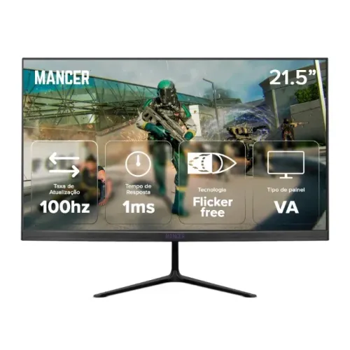 Monitor Gamer Mancer Horizon Z3B 21.5 VA FHD 100Hz loja infoMM