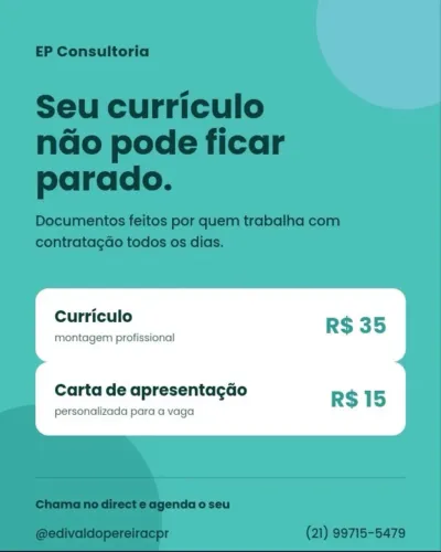 CURRÍCULO PROFISSIONAL