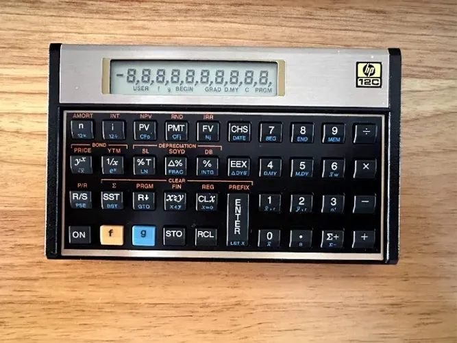 Calculadora HP 12C Gold