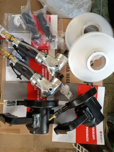 Kit Serra Mármore e Lixadeira Pneumática