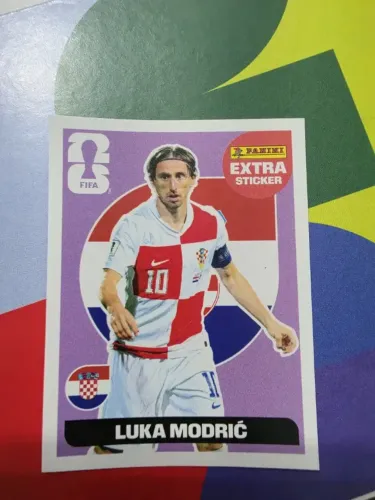 Figurinha Extra Luka Modric Roxa Copa Do Mundo 2026