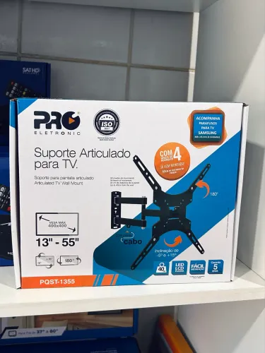 Suporte Articulado para Tv de 13 - 55 - chega até 43cm da parede