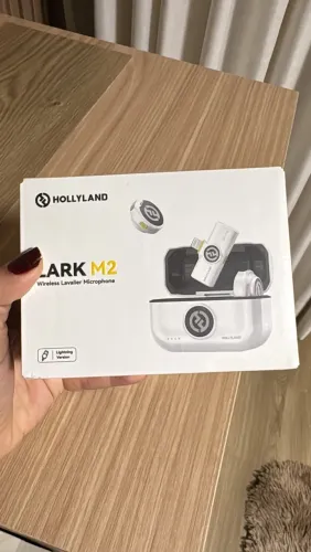 Hollyland LARK M2 Branco Lightning Novo Lacrado
