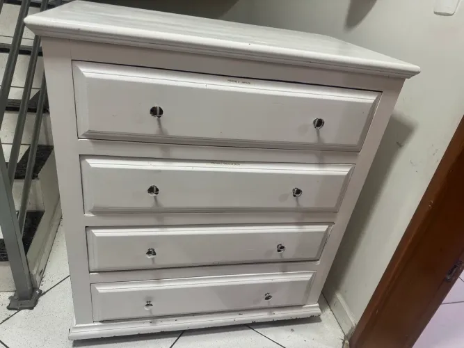Cômoda Branca 