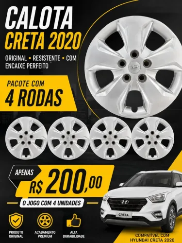 Calota carro Creta 2020