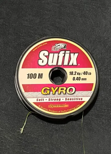Linha Multifilamento Sufix Gyro 0,40mm 40lb - 100m - pesca 