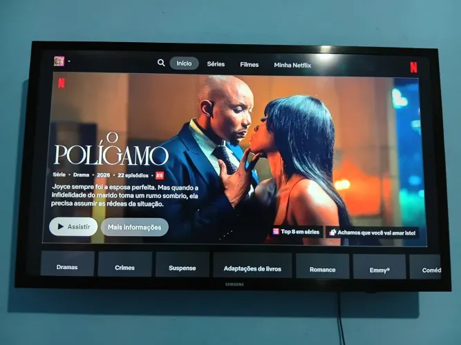 TV Samsung 32" em ótimo estado