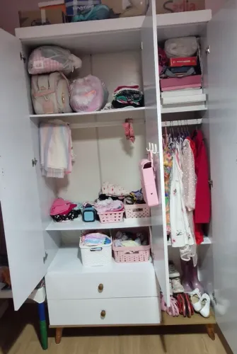 Guarda-roupa infantil