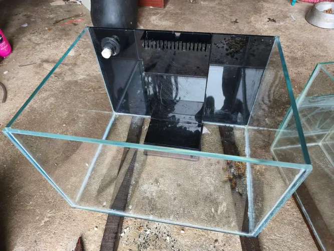 Vendo aquário e sump lapidado 