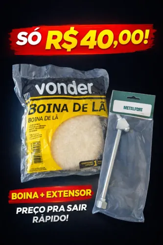 SÓ R$40,00 !!  (BOINA + EXTENSOR)