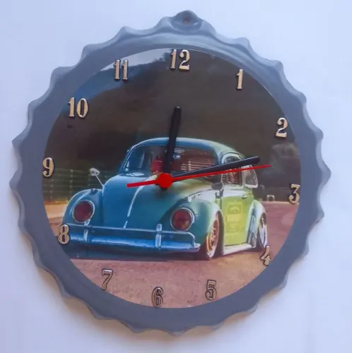 Relógio de Parede Personalizado do Fusca