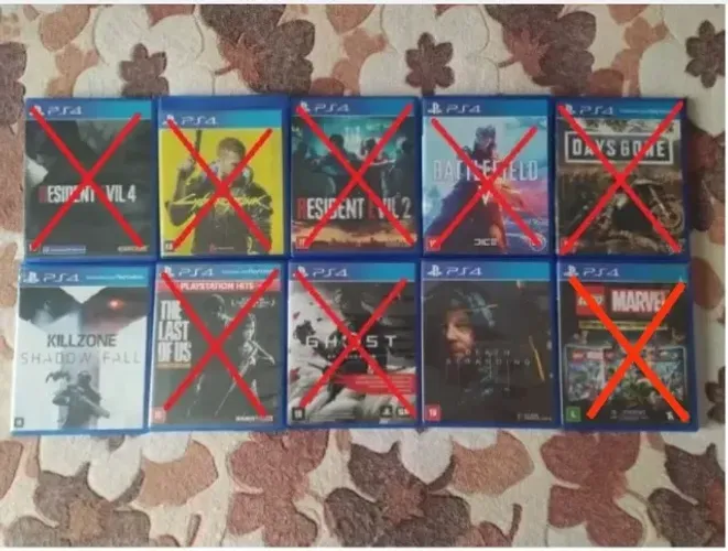 JOGOS PlayStation PS Play 4 PS4 Midia Fisica!