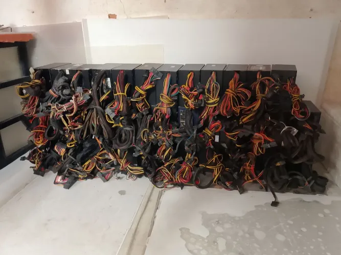 Lote 38 Fontes ATX PC 350W-550W No Estado P/ Conserto ou Peças
