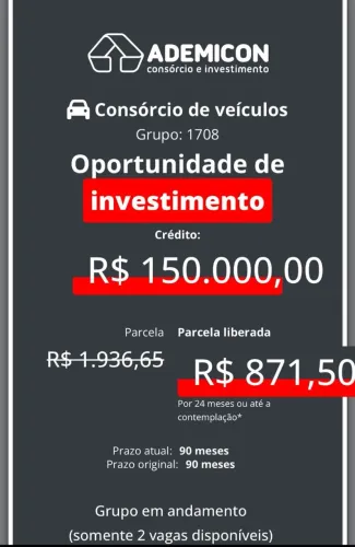 Oportunidade única 