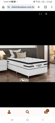 Cama Liz Premium TEMOS 380,00 CAMA CASAL TAMBÉM