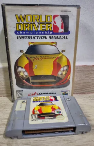 Jogo original Nintendo 64 com manual