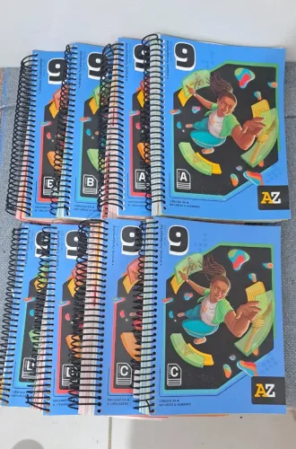 Coleção de livros Sistema Conexia A/Z, do 9 ano do ensino fundamental II, sem rasuras!