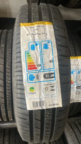 Pneu 165/70/13 Dunlop (aro 13 novo)