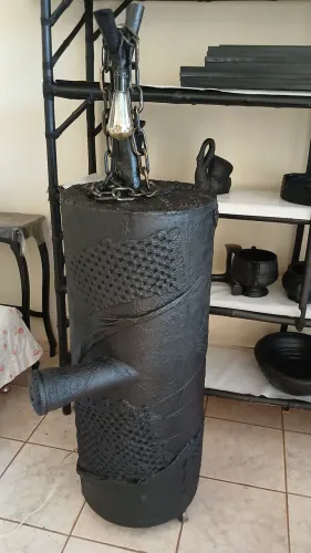 Luminária decorativa - tanque combustível