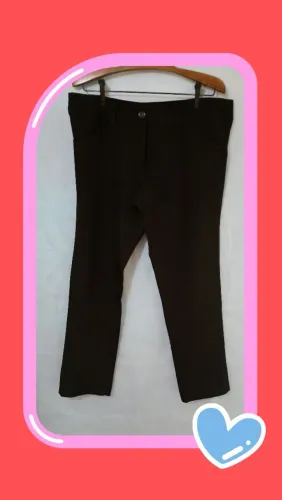 Calça social feminina tam 44 cor preta marca Cortelle 