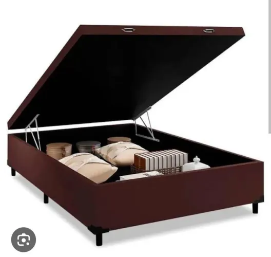 CAMA BOX BAÚ CASAL PROMOÇÃO 