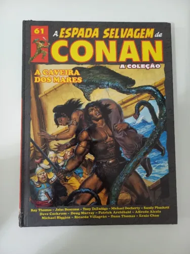 HQ A Espada Selvagem de Conan-A Coleção, nº 61 (AVARIA NA LOMBADA) - Panini