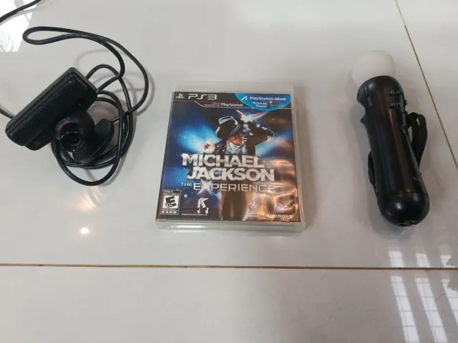 Kit PS MOVE (ps3) + Michael Jackson the experience