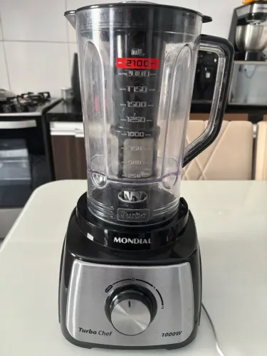 Multiprocessador Turbo Chef 5 Em 1 Mondial 1000W MPN-01-B