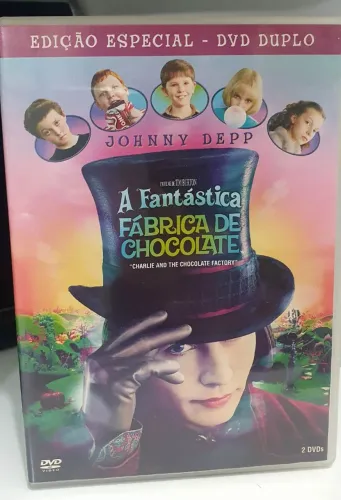 A Fantástica Fábrica de Chocolate - Tim Burton, Johnny Depp 