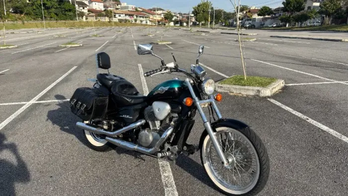 Honda Shadow 600 Cilindradas - 1998 - Verde - Clássica