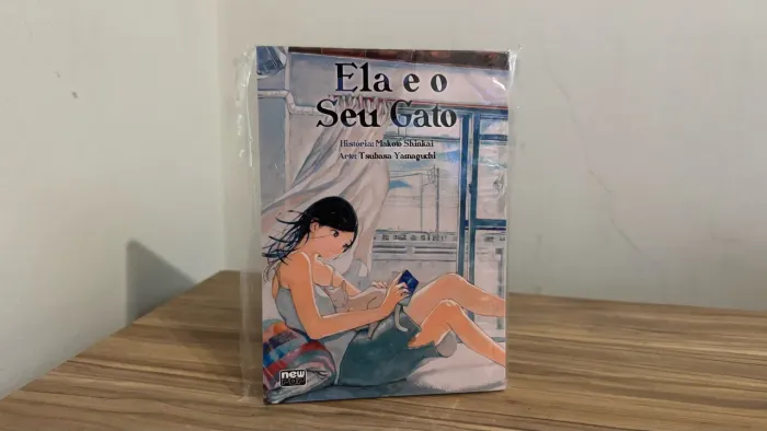 Ela e o Seu Gato Mangá