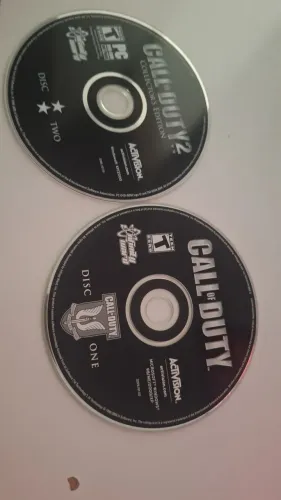 Cd Call of Duty PC duplo sem serial