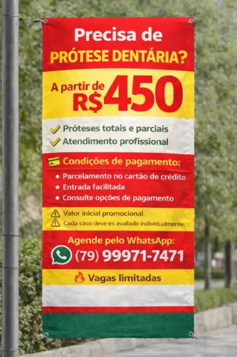 Prótese Dentária em Aracaju | Conserto e Sob Medida - 40 Anos de Experiência