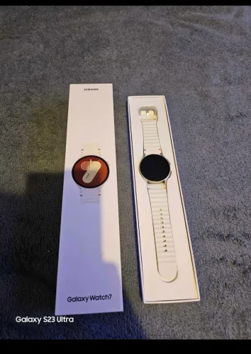 Samsung Galaxy Watch 7 40mm Branco Completo na Caixa