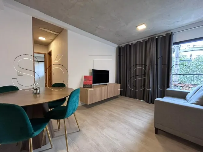 Edifício Bela Vista, apto todo mobiliado disponível para locação contendo 39m² e 1 dormitó