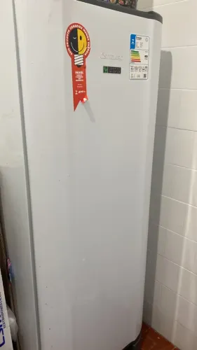 geladeira esmaltec roc31 inverter 245l degelo manual branca 110v